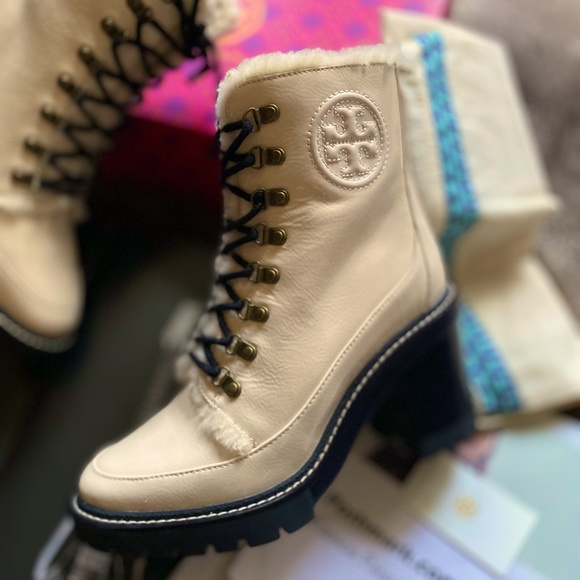 Tory Burch Miller Lug Sole Platform Boot - Picture 7 of 13